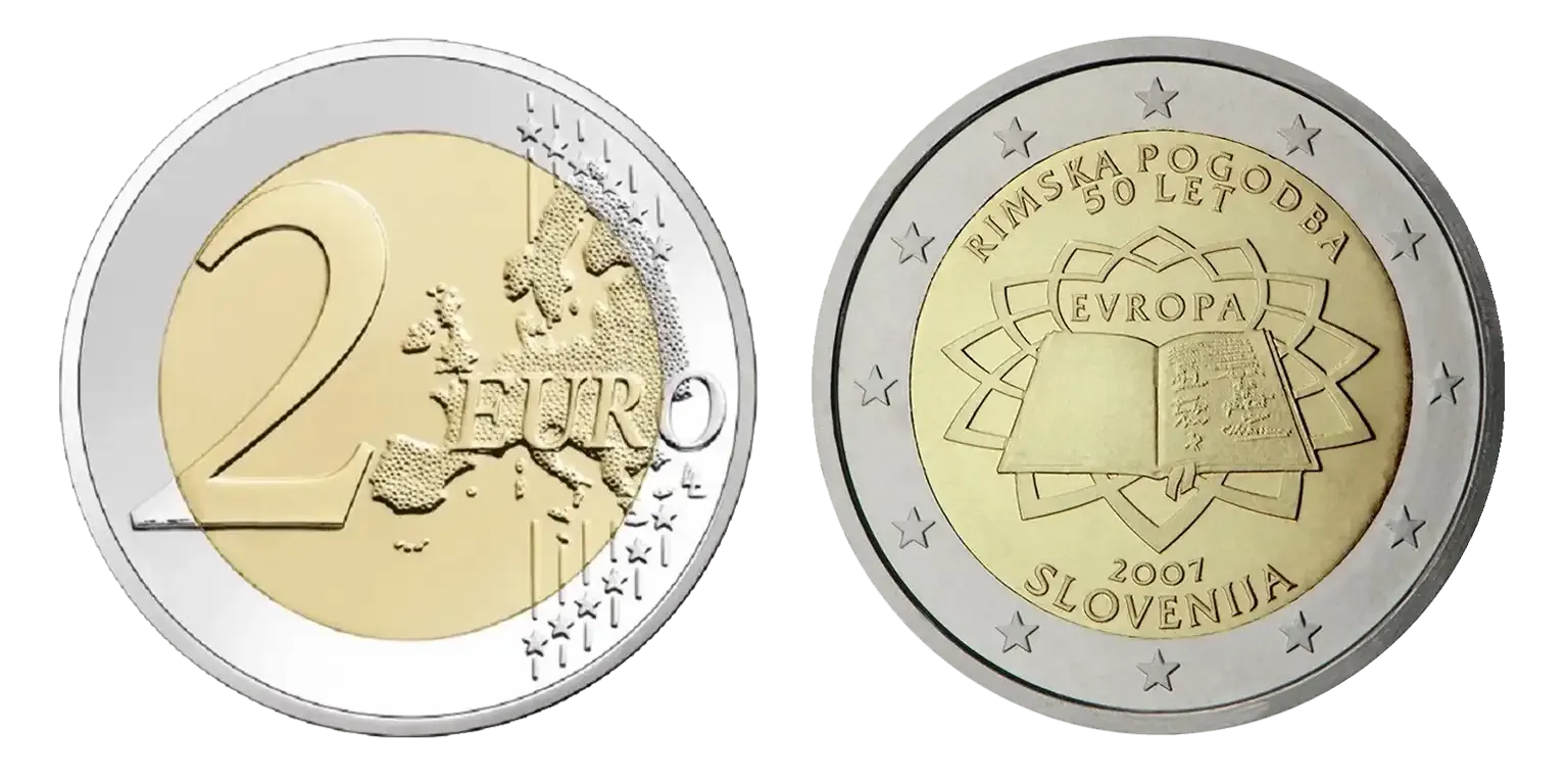 Slovenia 2 Euro 2007